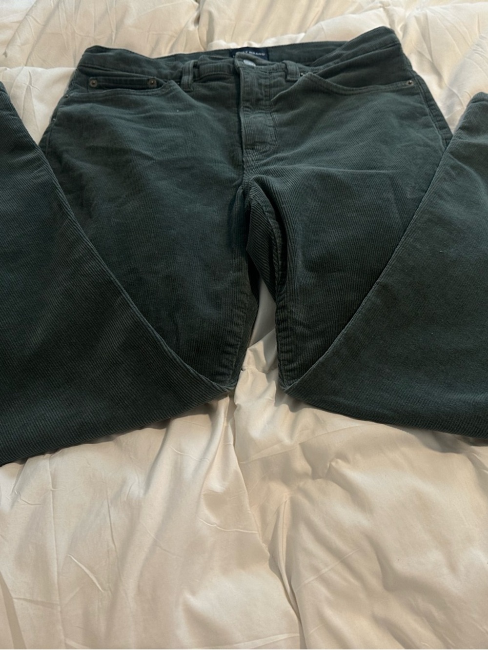 Lucky Brand Forest Green Corduroy Pants